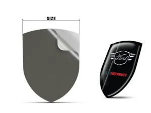 Ford Logosticker Premium Hochwertig Robust Gedruckt